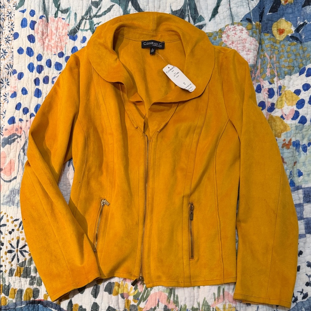 Women's Vibrant faux suede Jacket